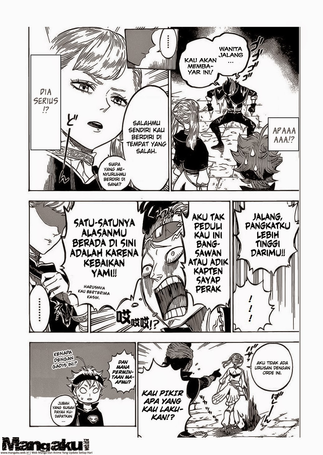 Read Black Clover id Manga Online