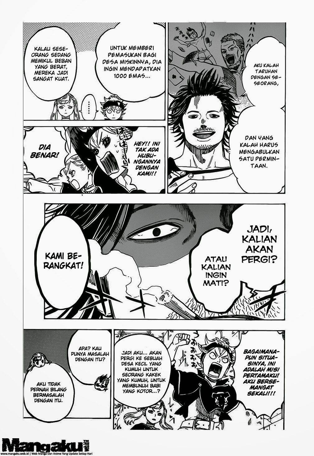 Read Black Clover id Manga Online