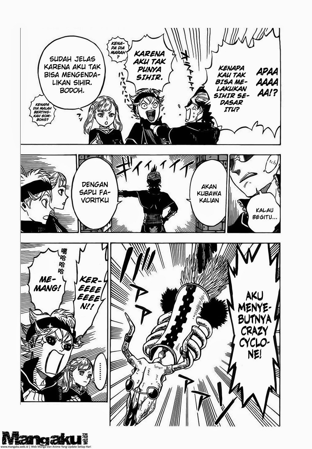 Read Black Clover id Manga Online