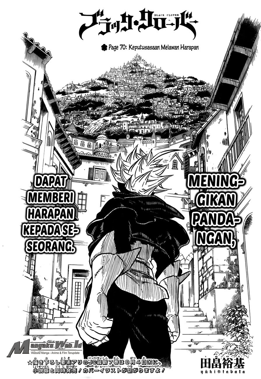 Read Black Clover id Manga Online