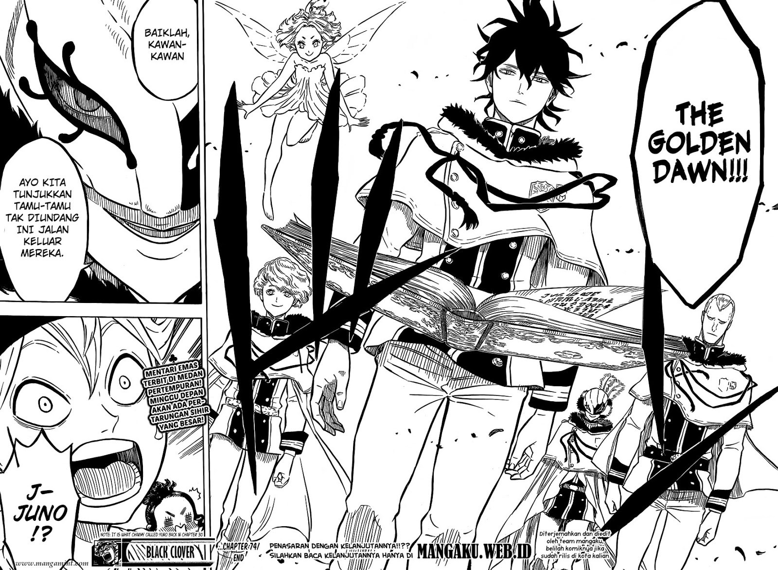 Read Black Clover id Manga Online