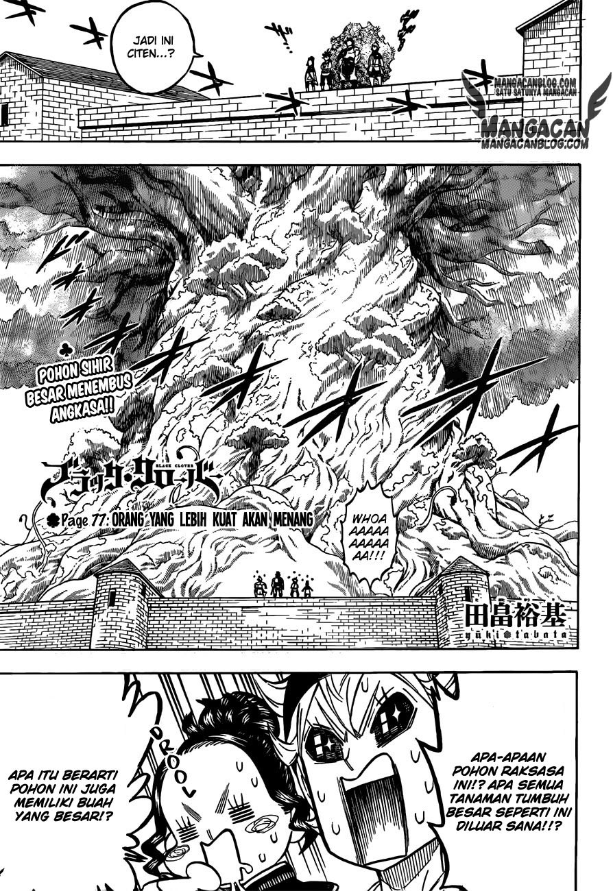 Read Black Clover id Manga Online