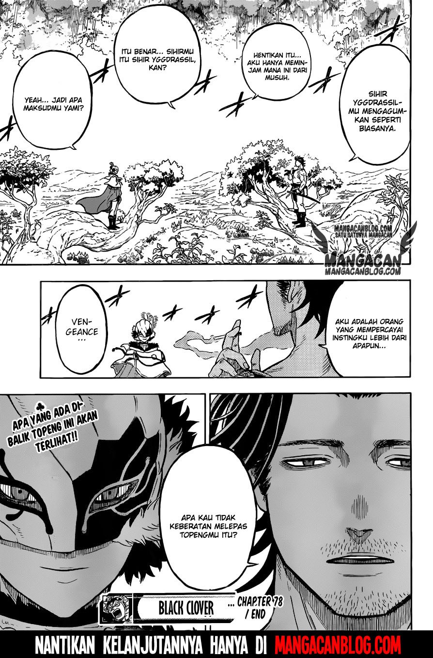 Read Black Clover id Manga Online