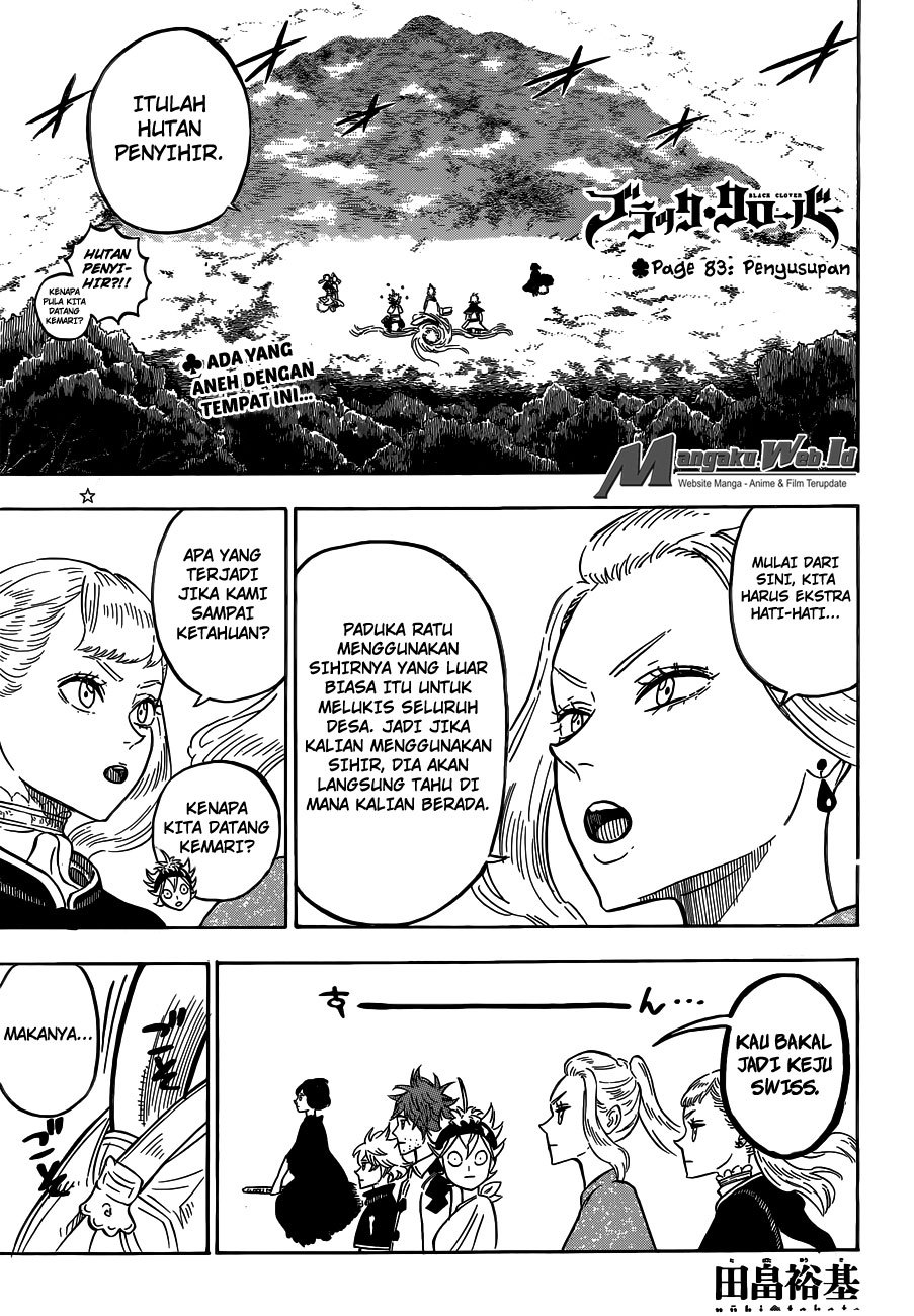 Read Black Clover id Manga Online