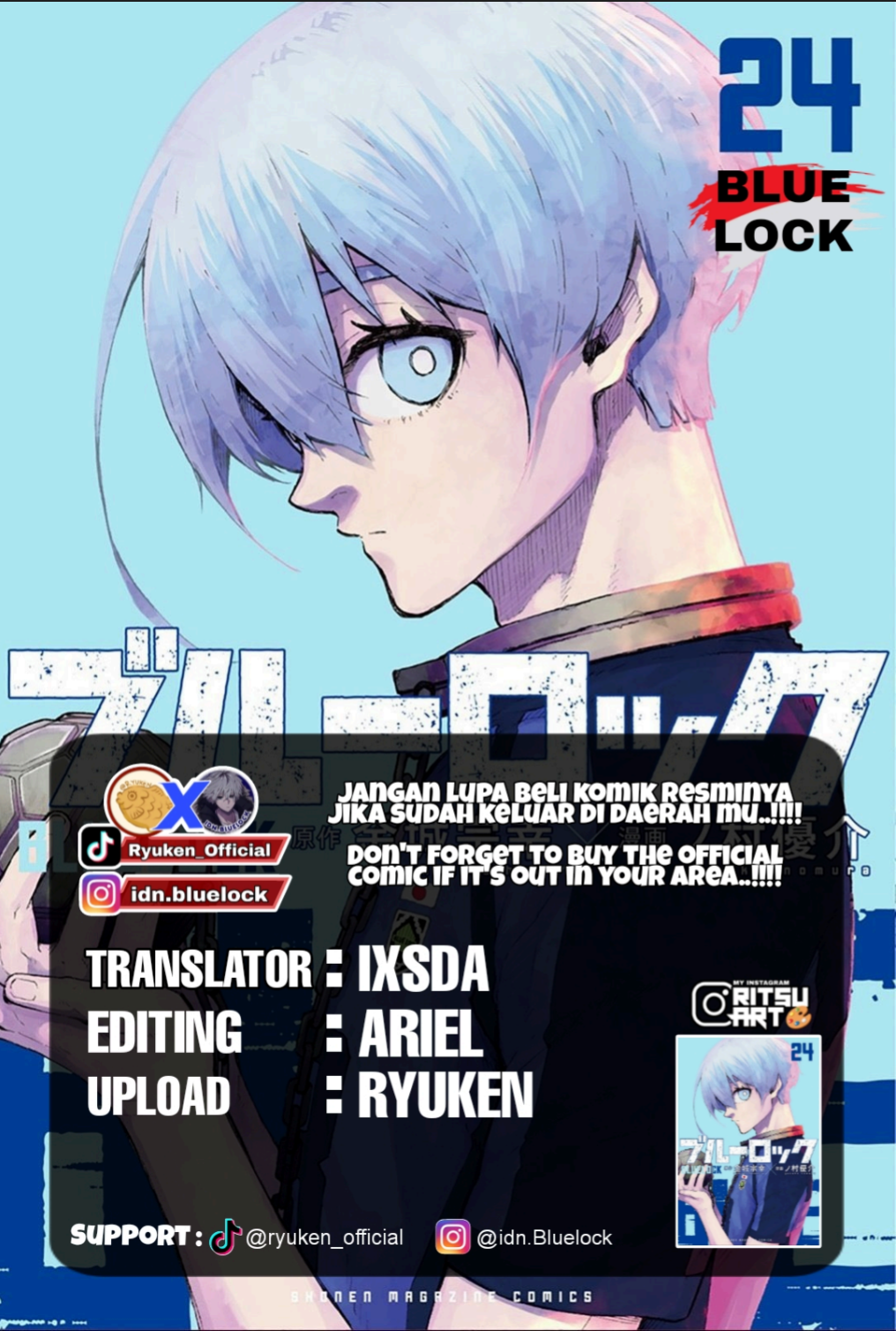Read Blue Lock id Manga Online
