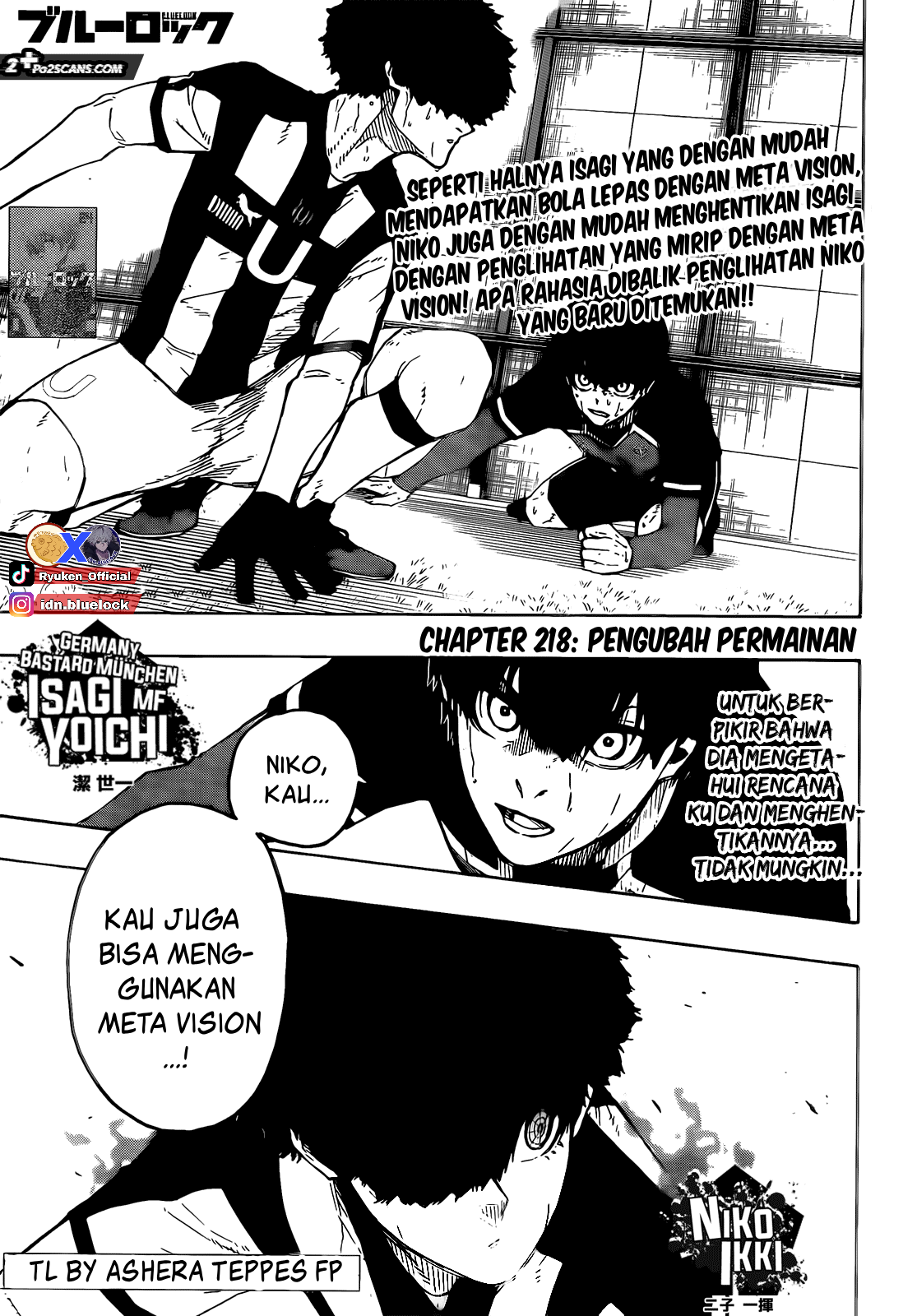 Read Blue Lock id Manga Online