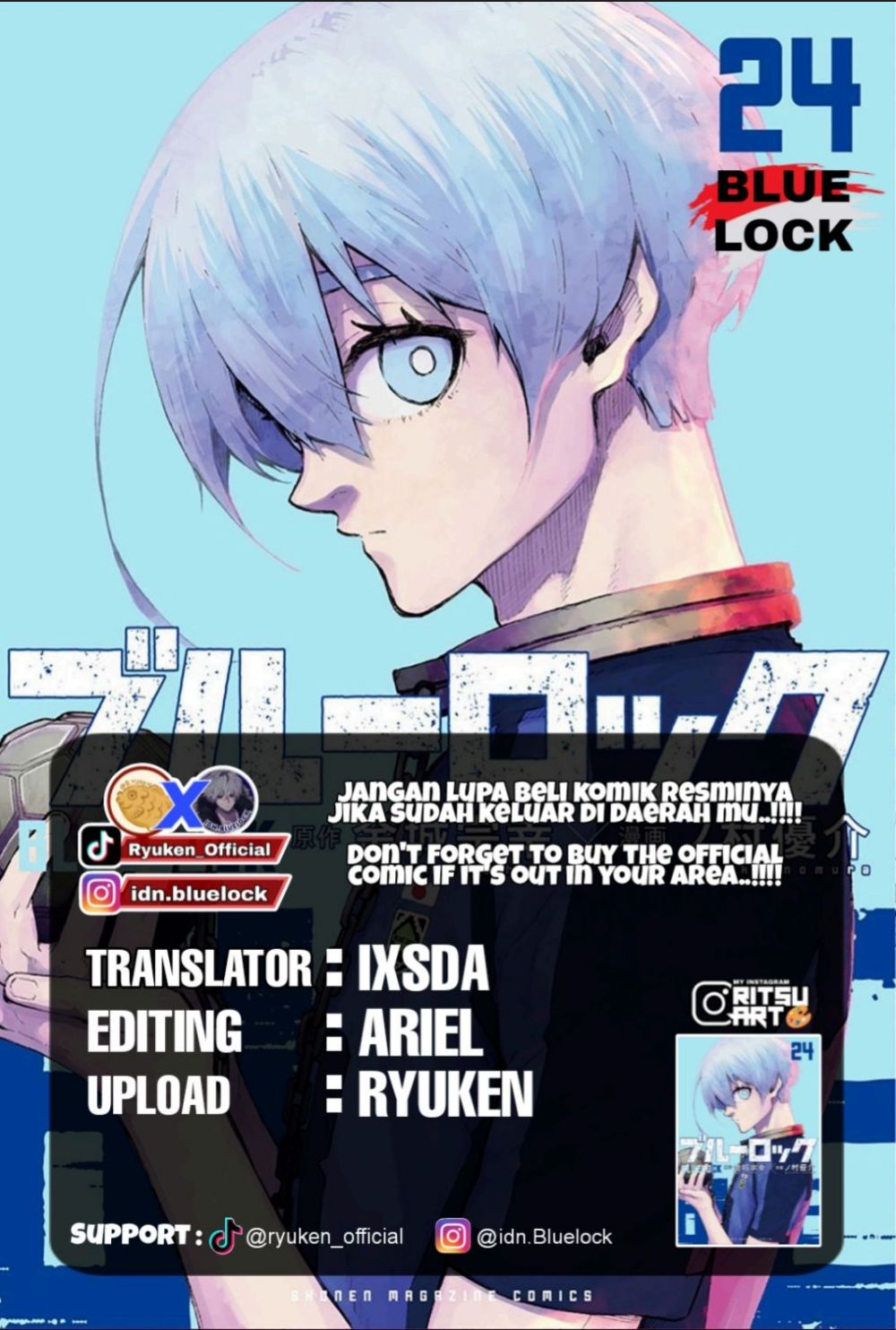 Read Blue Lock id Manga Online