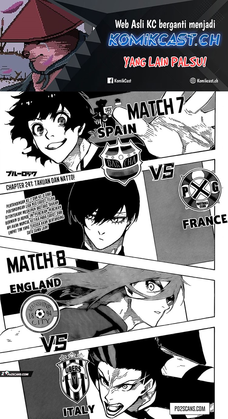 Read Blue Lock id Manga Online