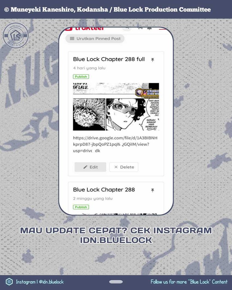 Read Blue Lock id Manga Online