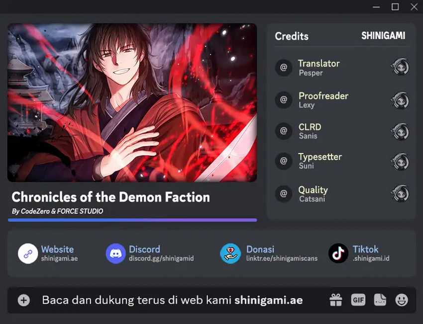 Read Chronicles of the Demon Faction id Manga Online