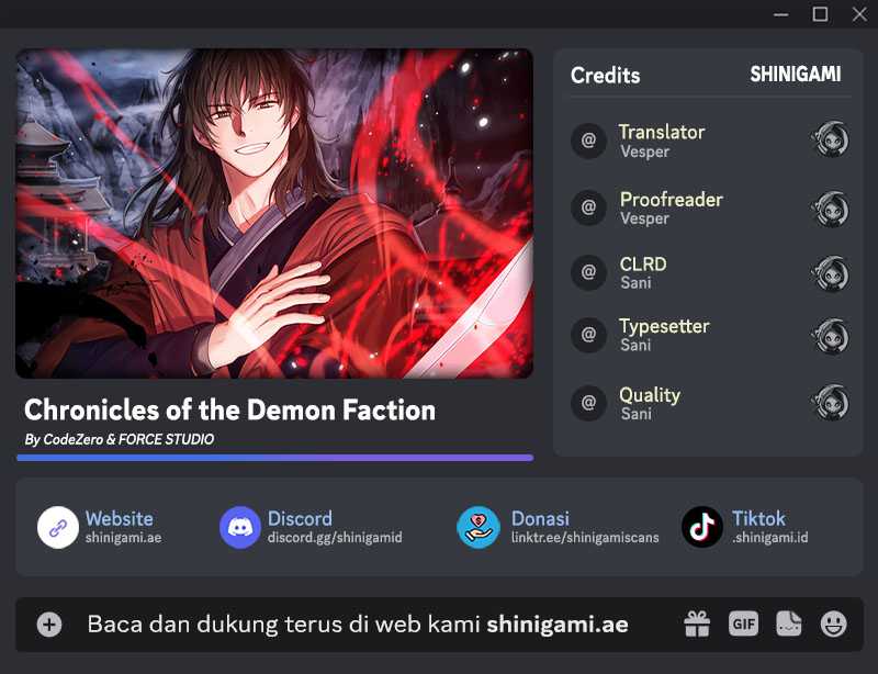 Read Chronicles of the Demon Faction id Manga Online