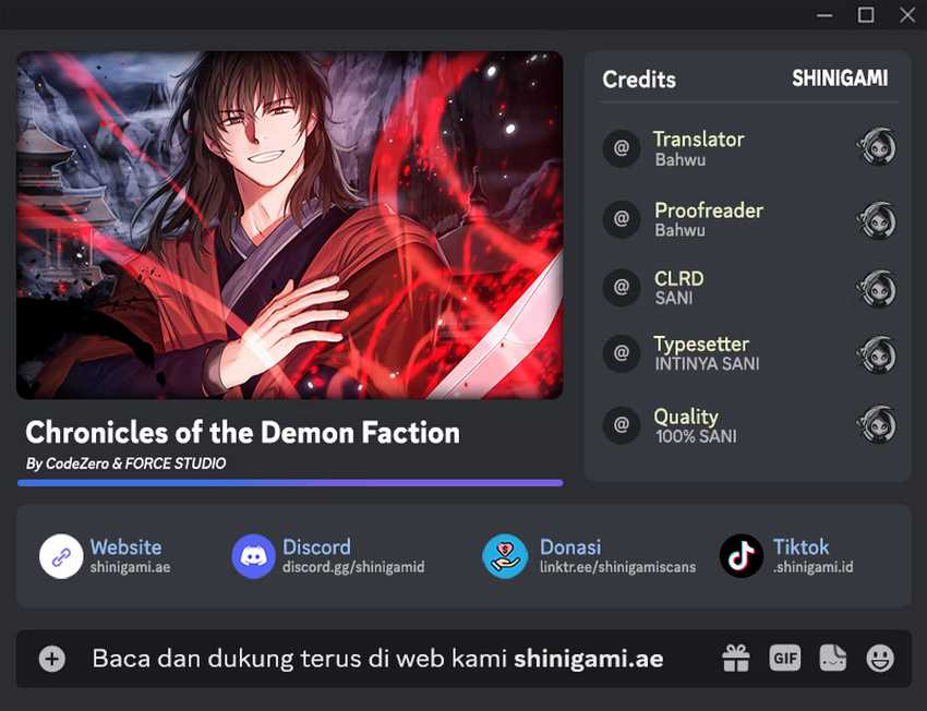 Read Chronicles of the Demon Faction id Manga Online