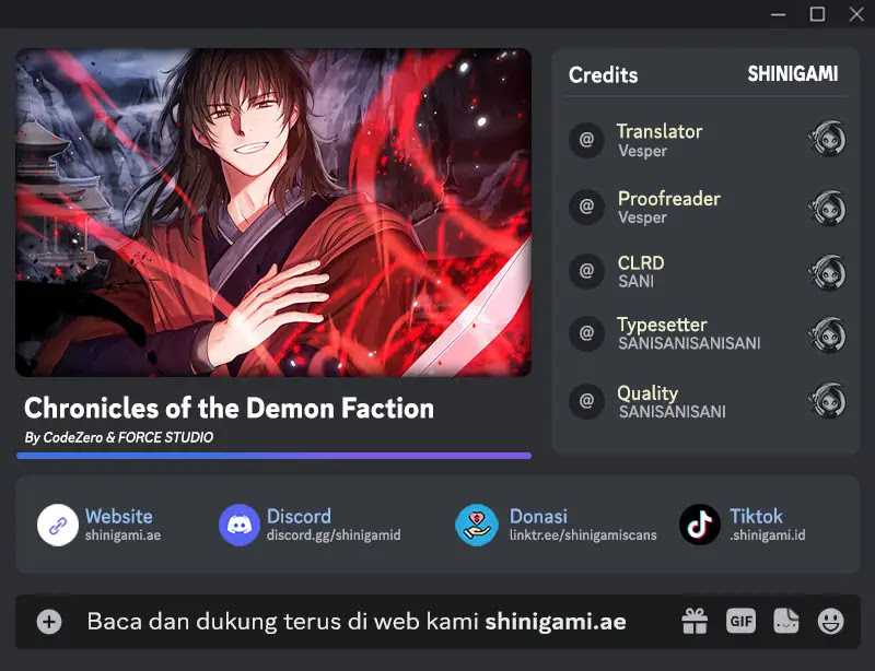 Read Chronicles of the Demon Faction id Manga Online