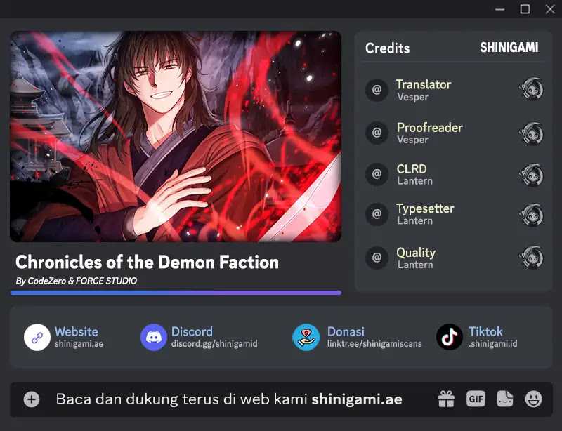 Read Chronicles of the Demon Faction id Manga Online