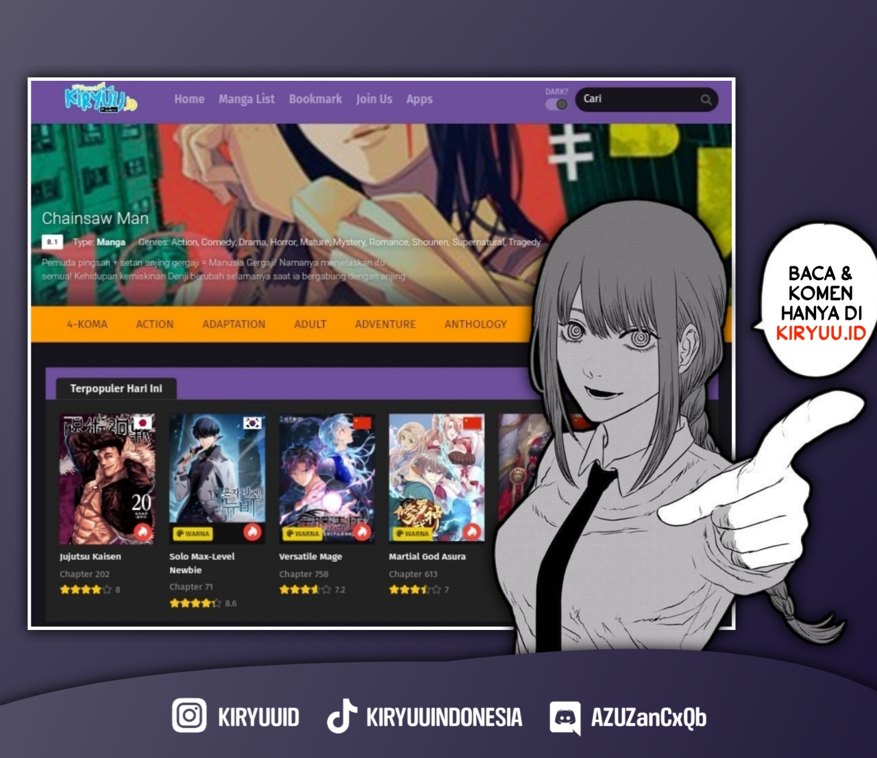 Read Dandadan id Manga Online