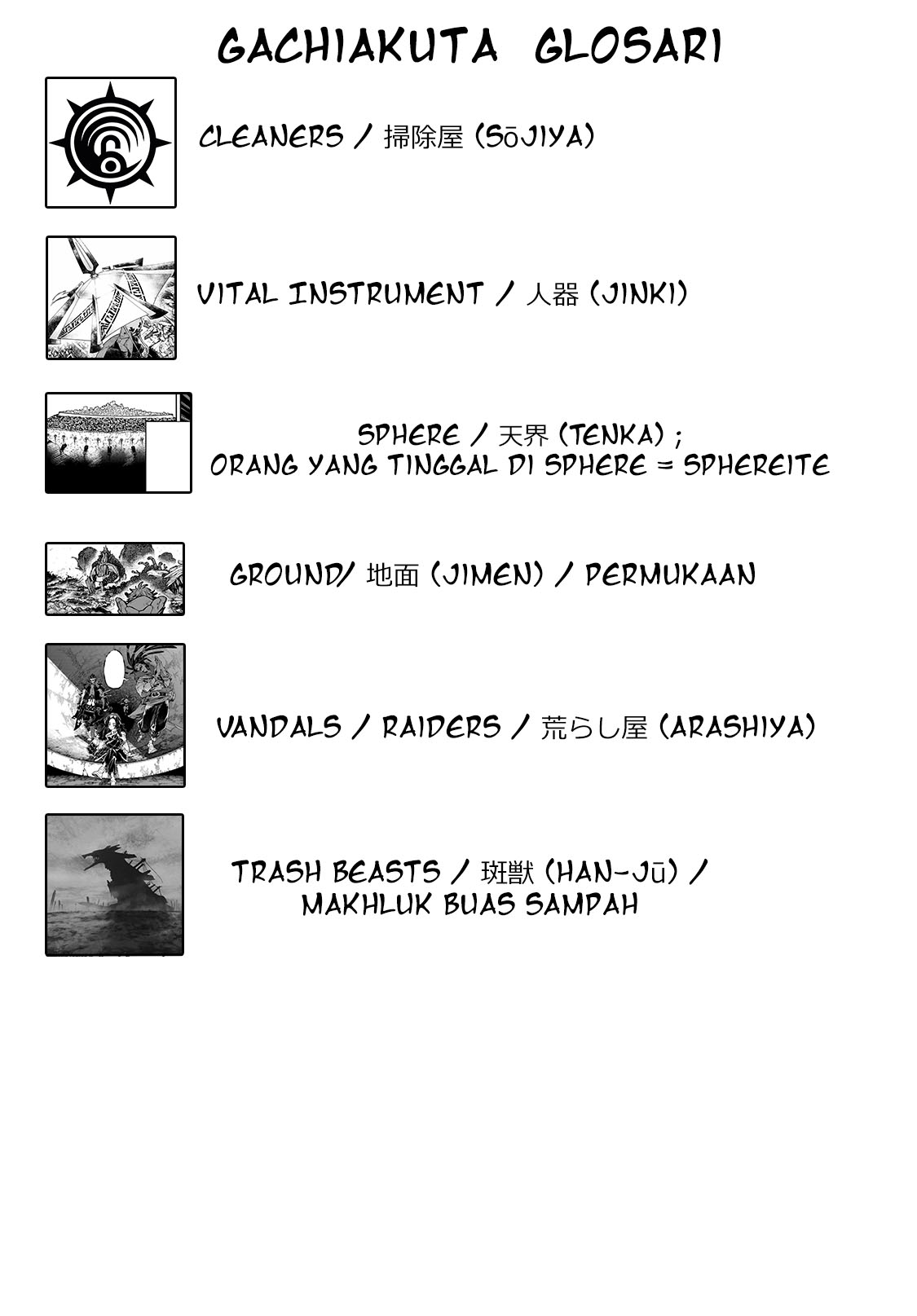Read Gachiakuta id Manga Online