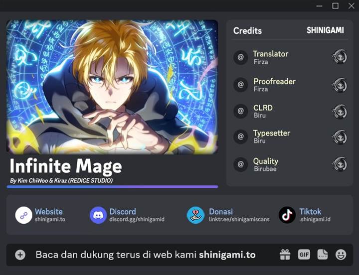 Read Infinite Mage id Manga Online