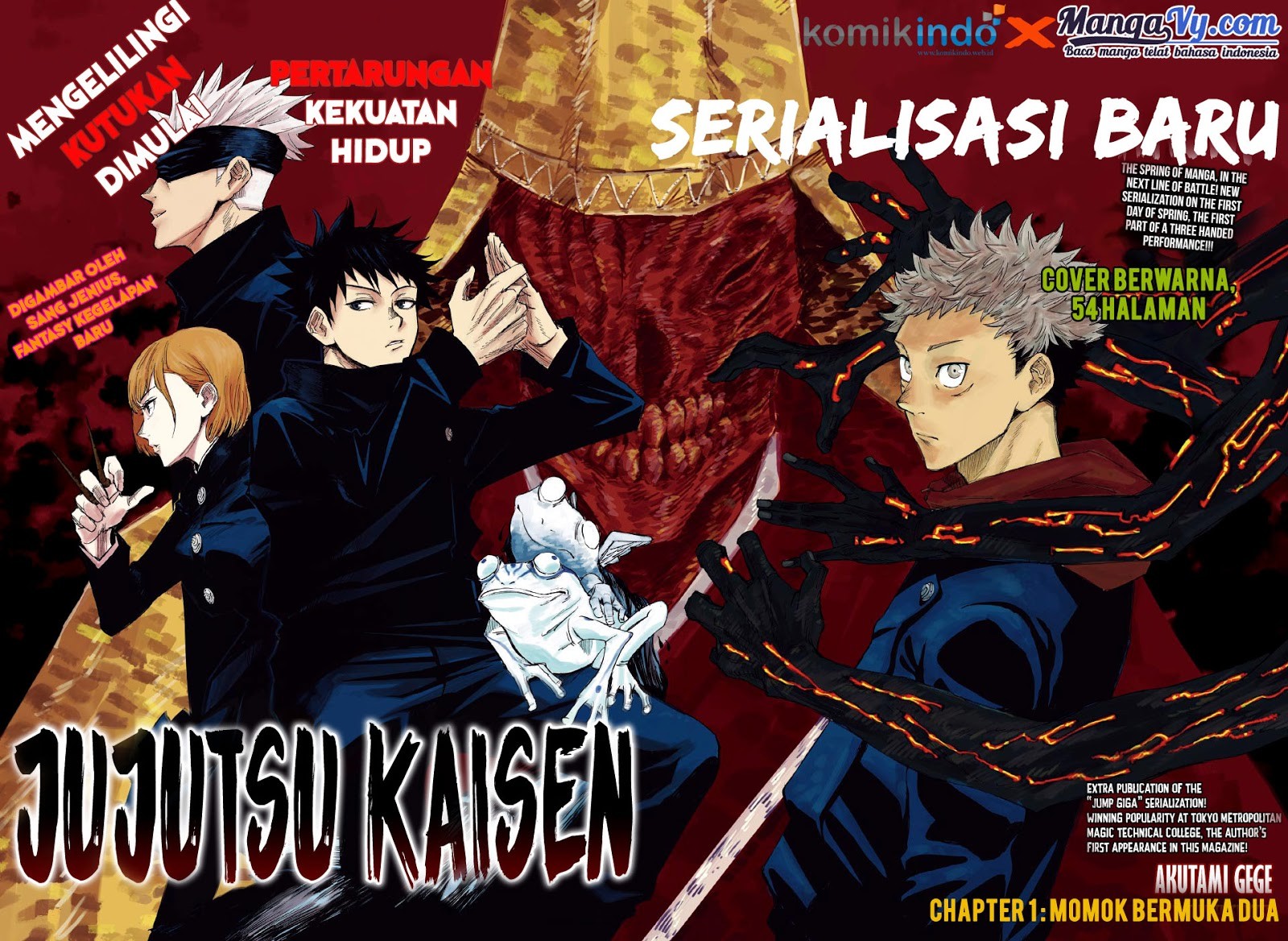 Read Jujutsu Kaisen id Manga Online