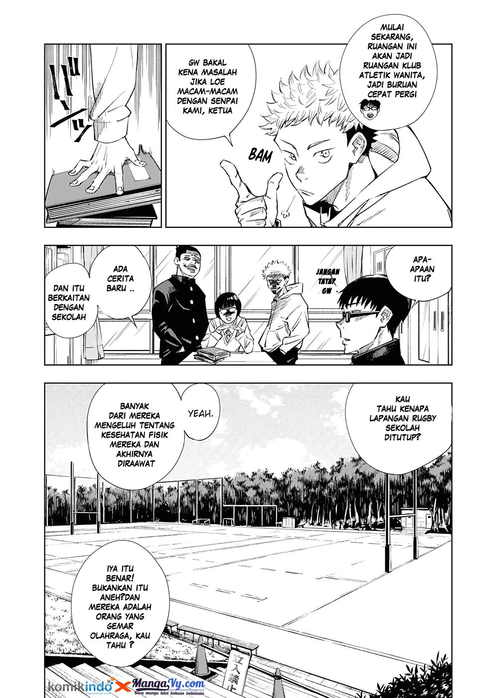 Read Jujutsu Kaisen id Manga Online