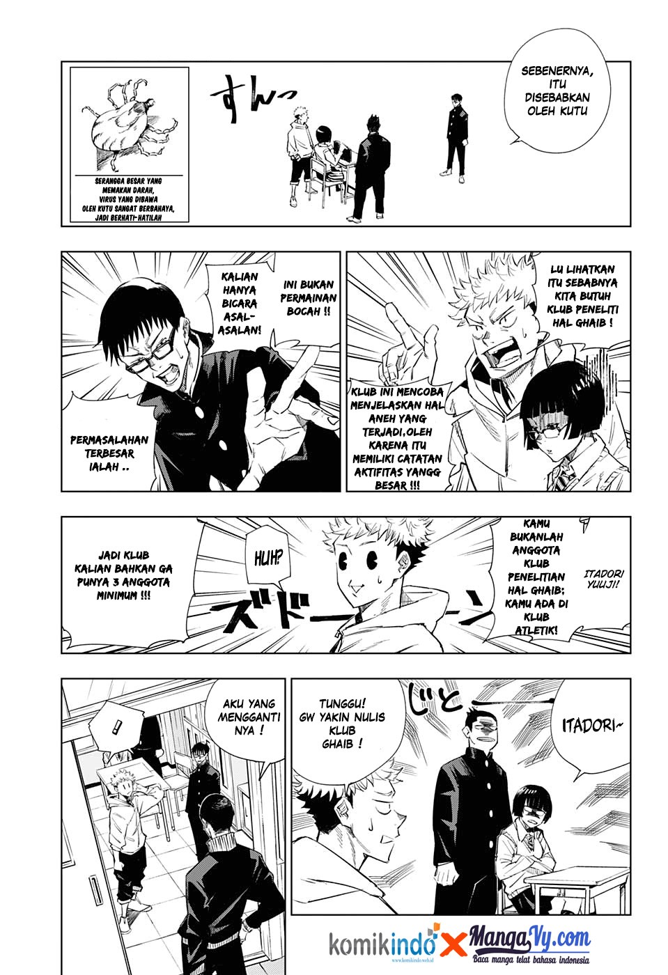 Read Jujutsu Kaisen id Manga Online