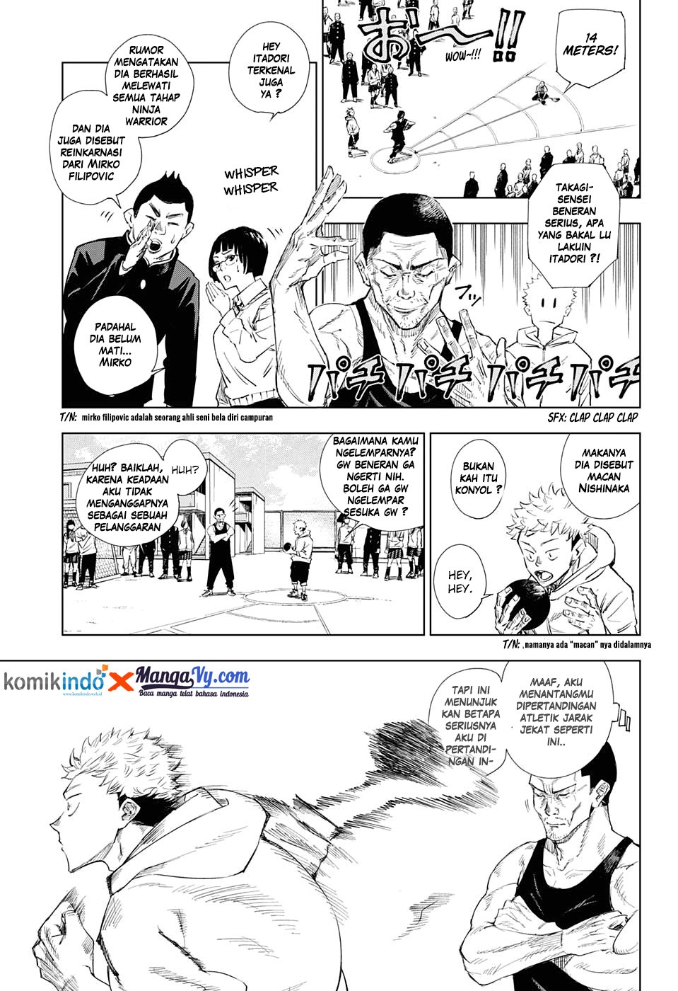 Read Jujutsu Kaisen id Manga Online