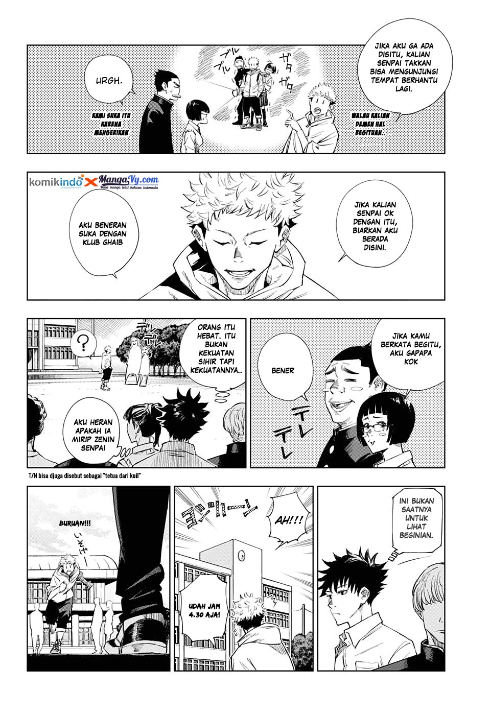 Read Jujutsu Kaisen id Manga Online