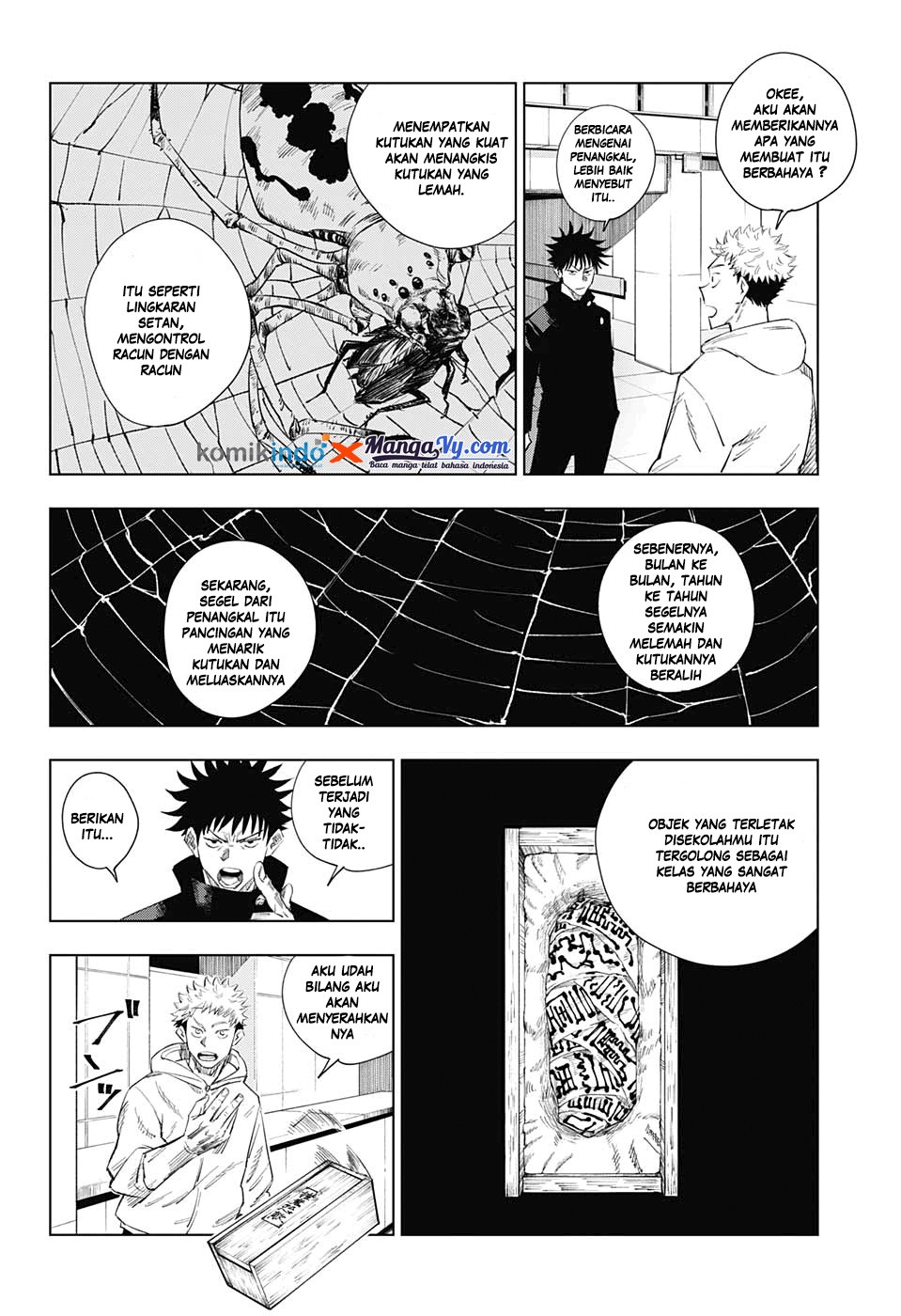 Read Jujutsu Kaisen id Manga Online