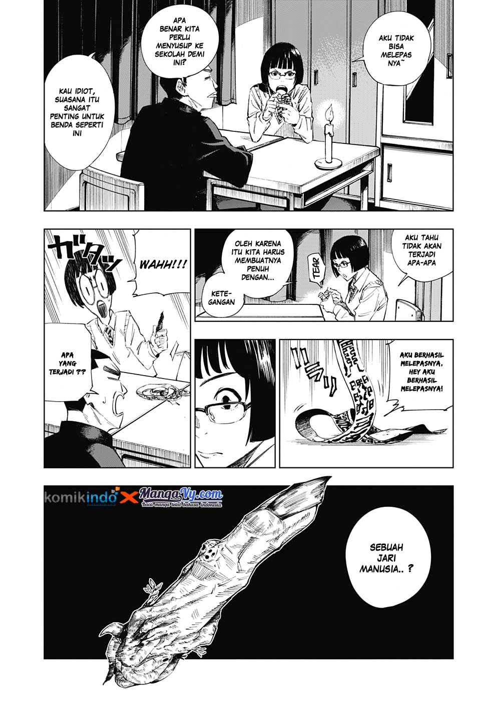 Read Jujutsu Kaisen id Manga Online