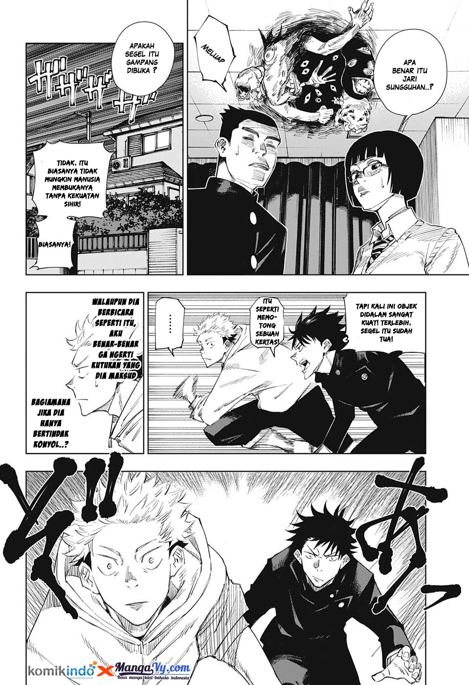 Read Jujutsu Kaisen id Manga Online