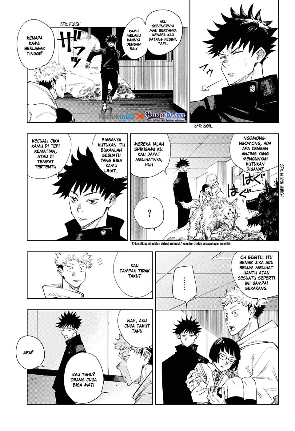 Read Jujutsu Kaisen id Manga Online