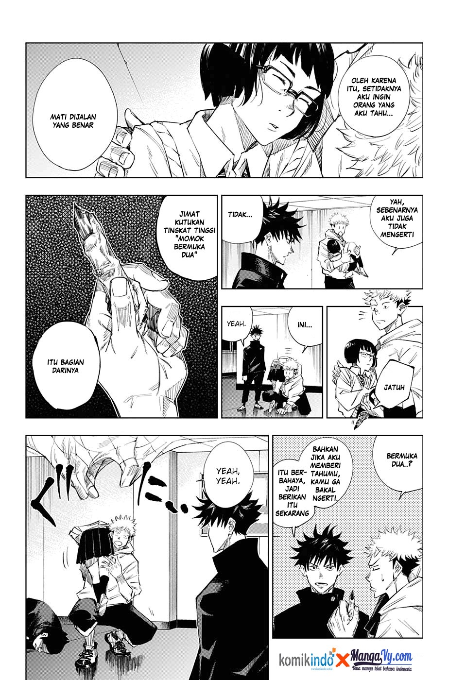 Read Jujutsu Kaisen id Manga Online