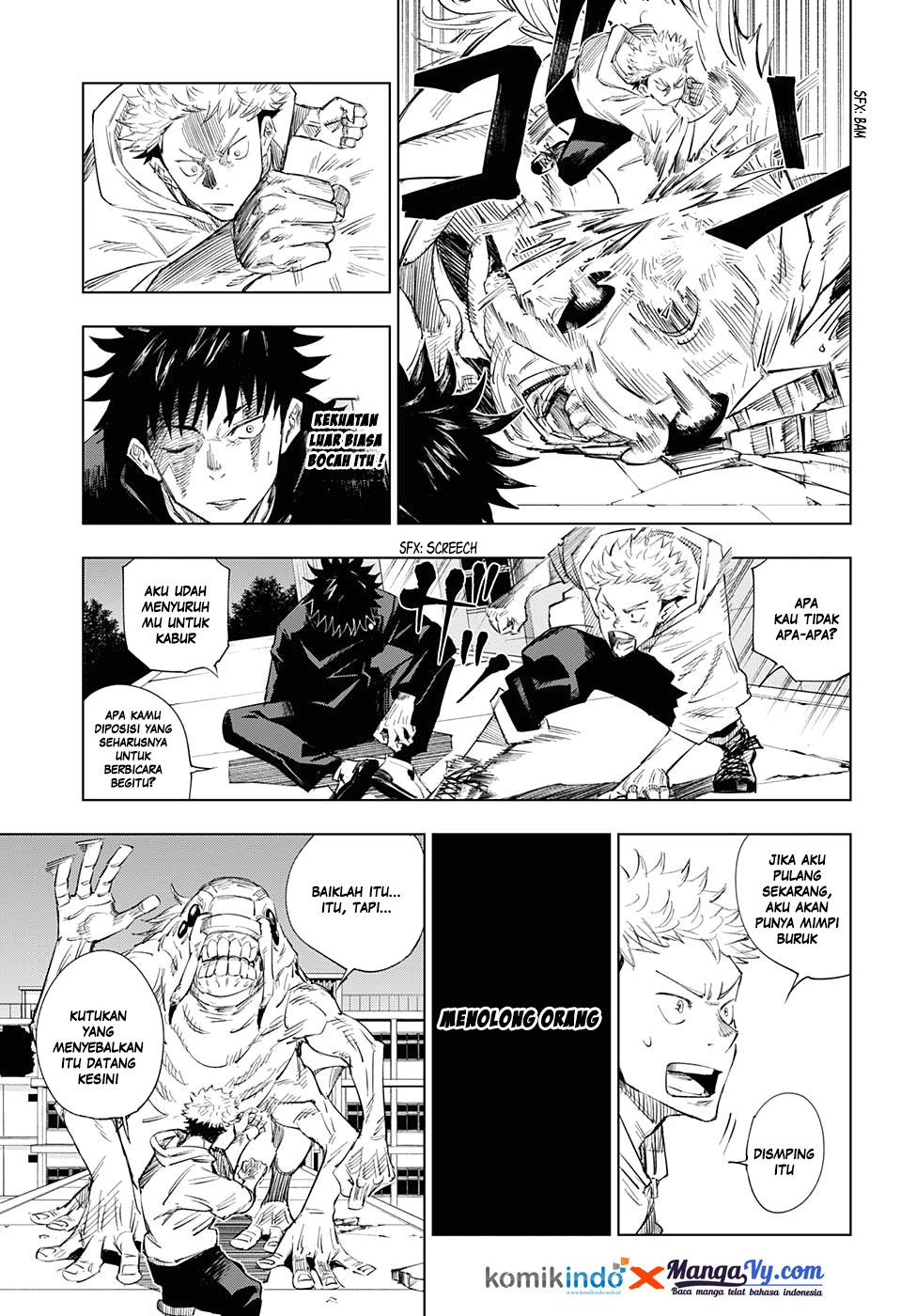 Read Jujutsu Kaisen id Manga Online