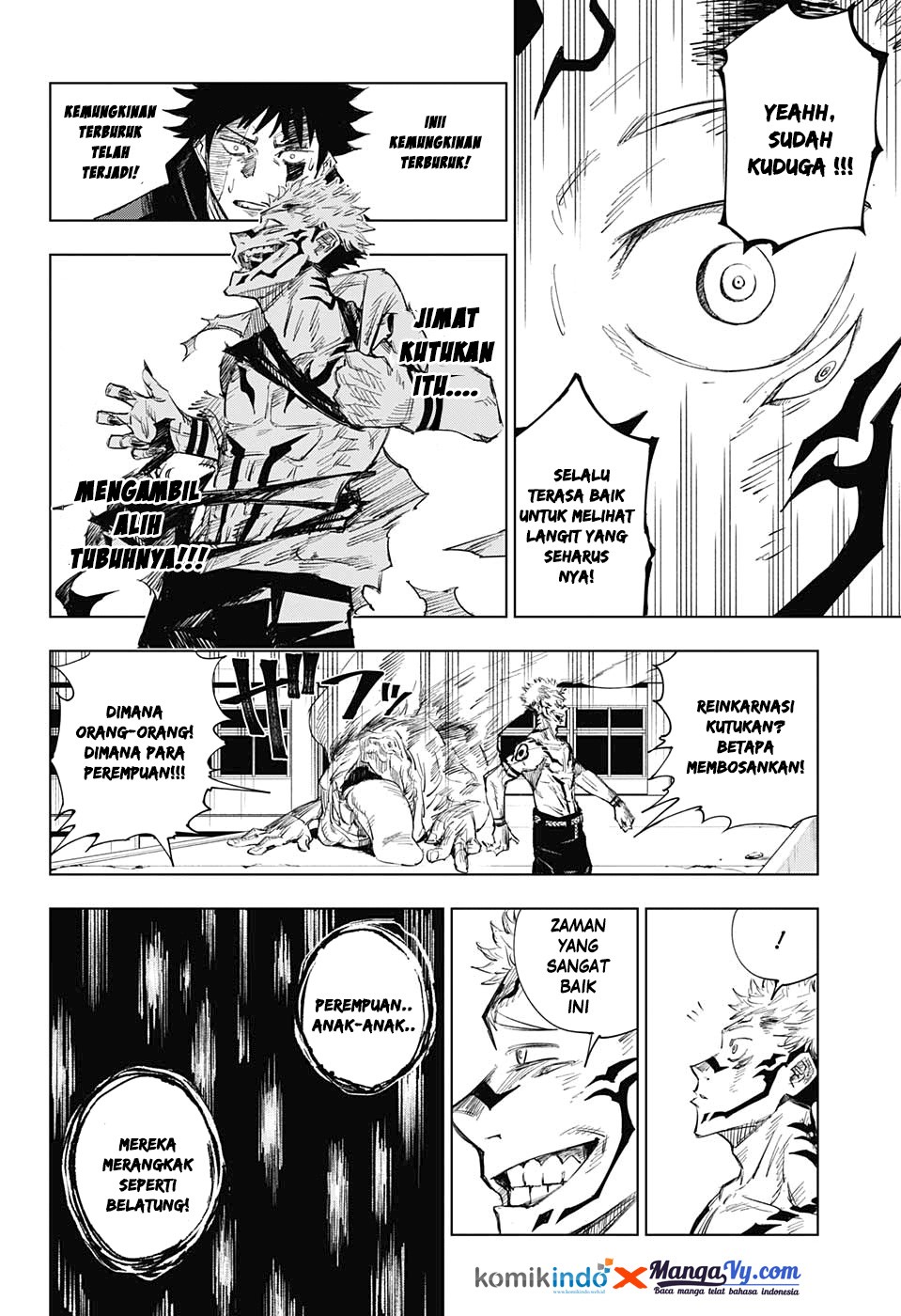 Read Jujutsu Kaisen id Manga Online