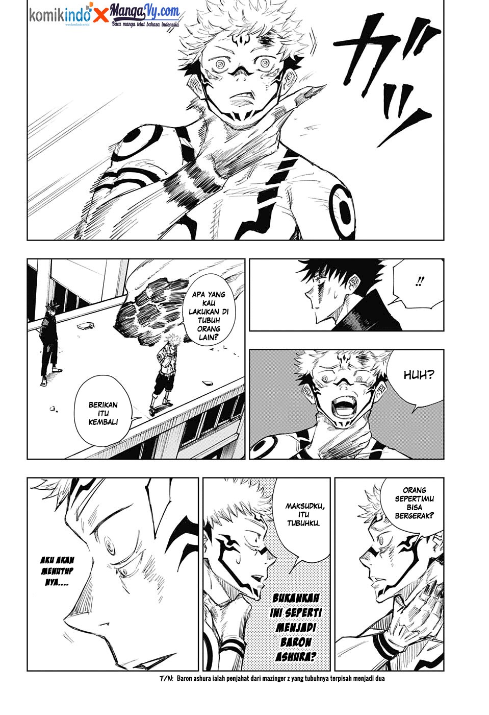 Read Jujutsu Kaisen id Manga Online