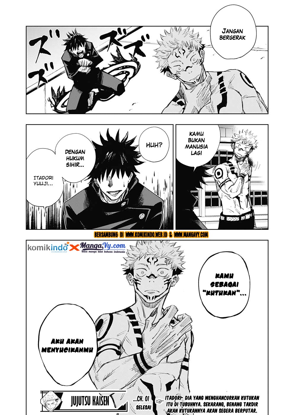 Read Jujutsu Kaisen id Manga Online