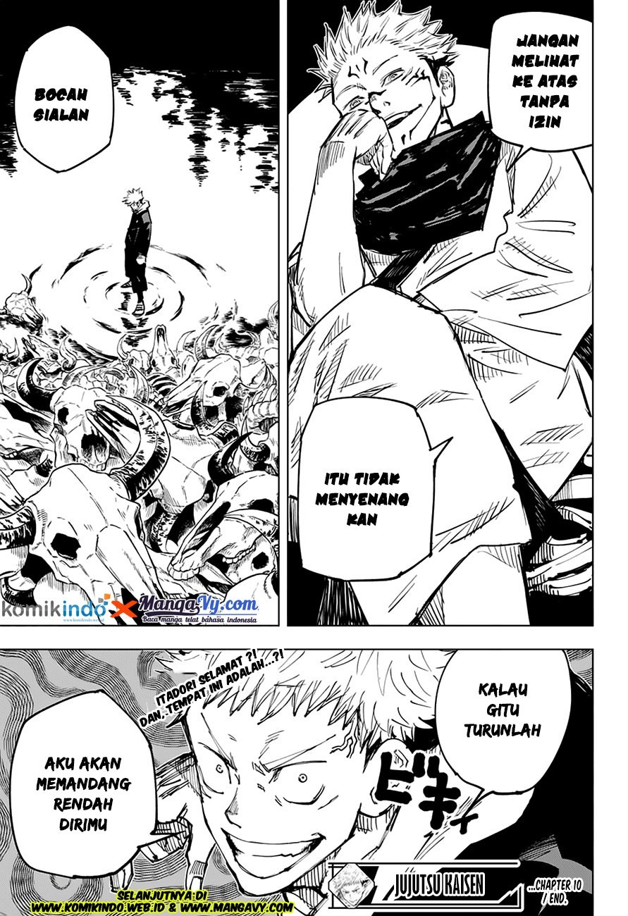 Read Jujutsu Kaisen id Manga Online