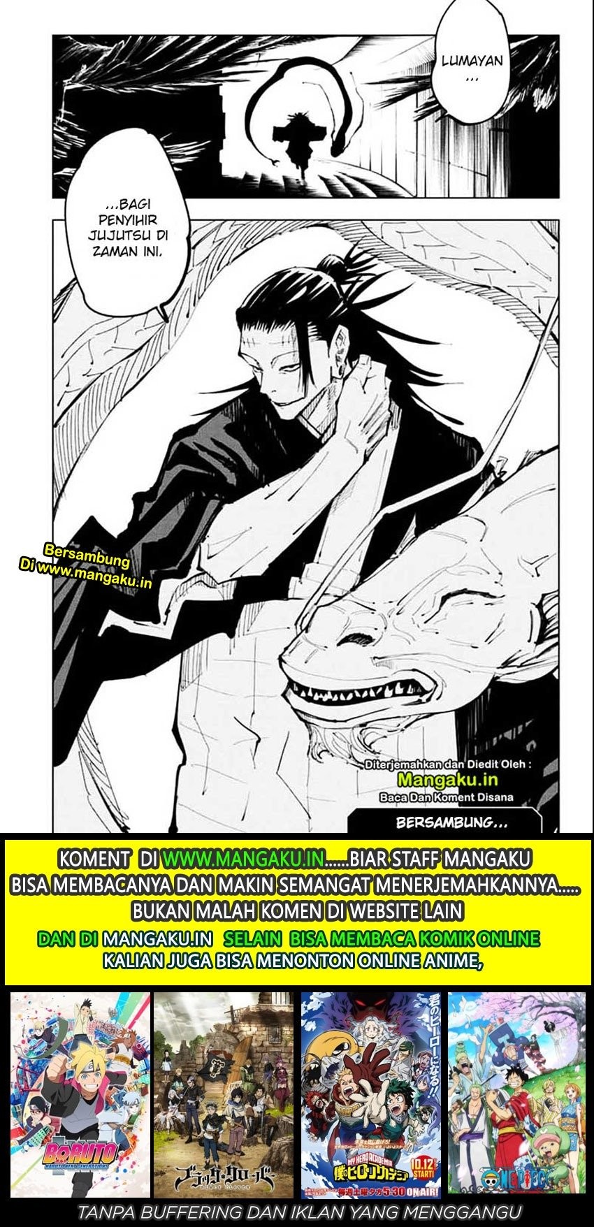 Read Jujutsu Kaisen id Manga Online