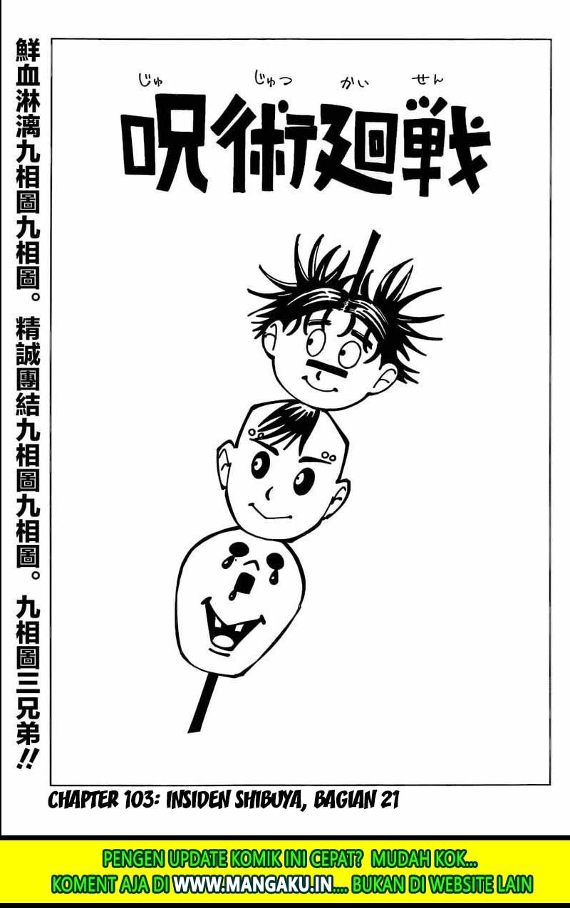 Read Jujutsu Kaisen id Manga Online