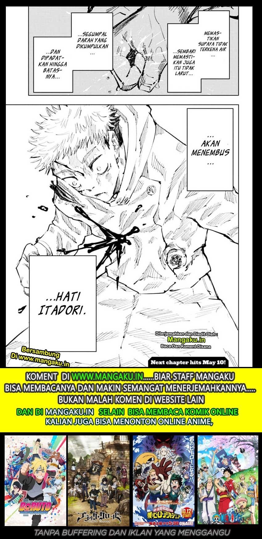 Read Jujutsu Kaisen id Manga Online
