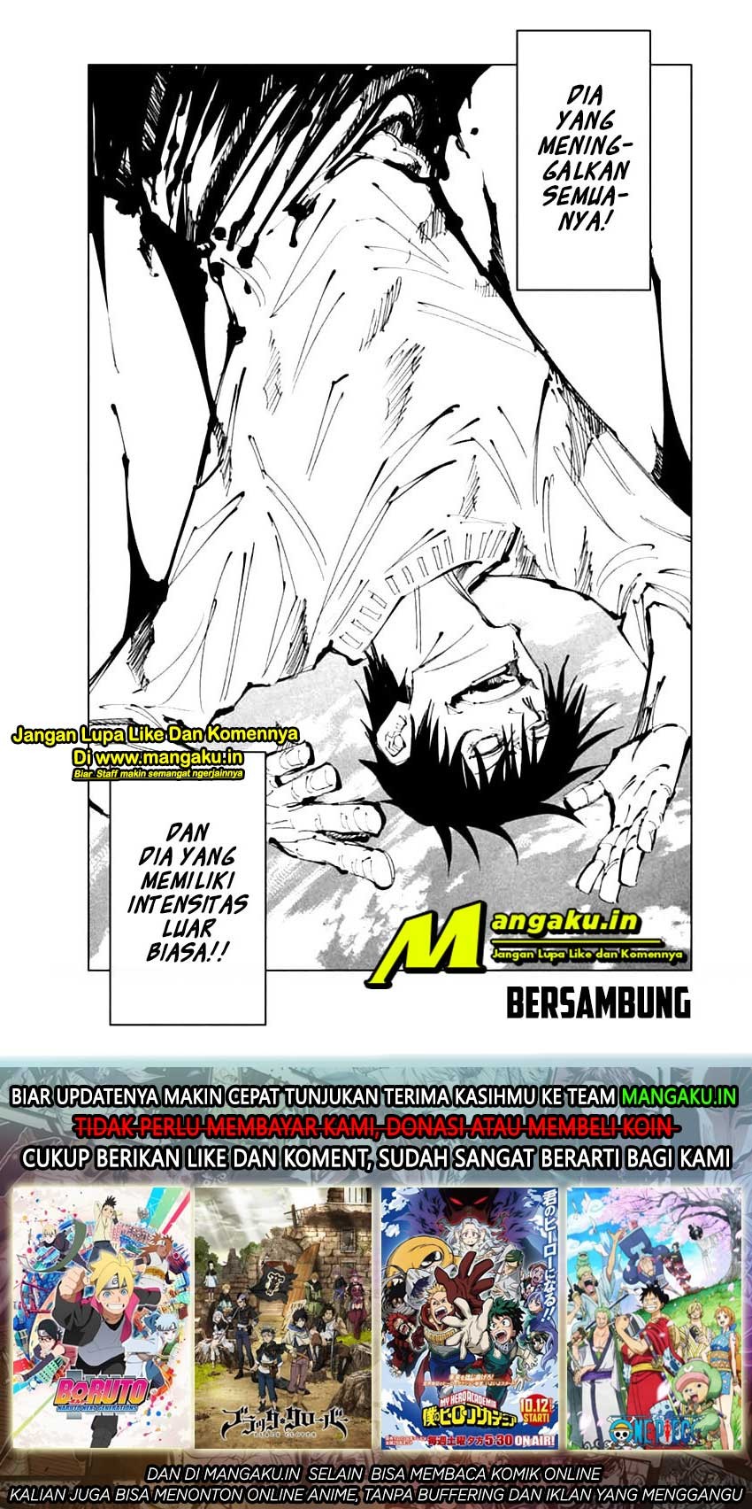 Read Jujutsu Kaisen id Manga Online