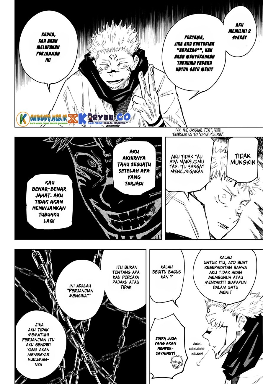 Read Jujutsu Kaisen id Manga Online