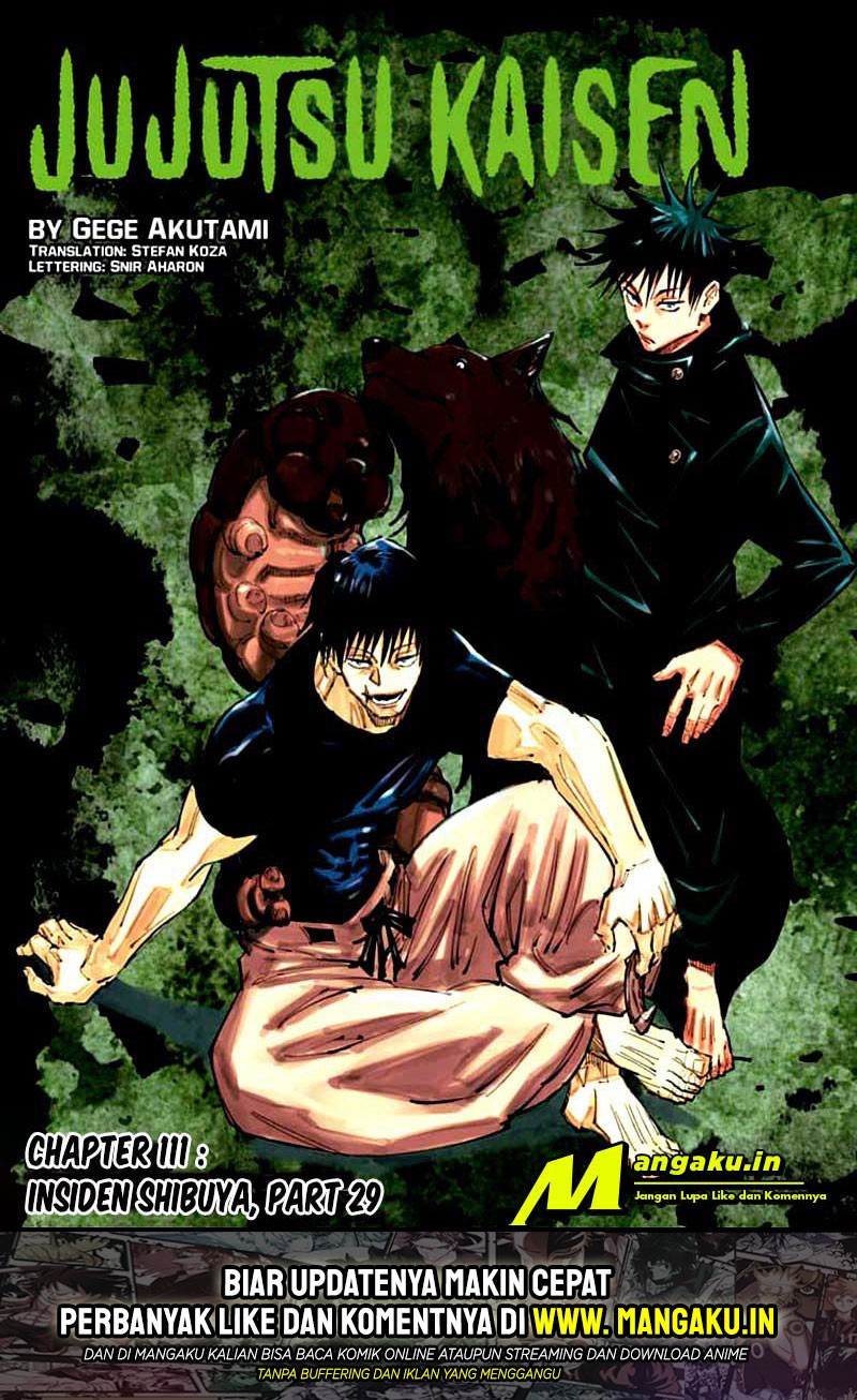 Read Jujutsu Kaisen id Manga Online