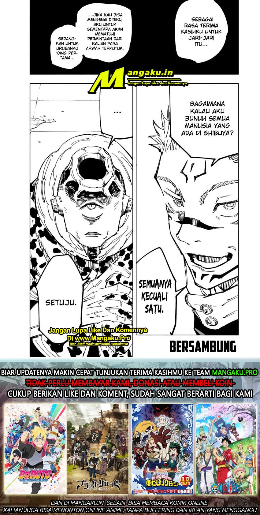 Read Jujutsu Kaisen id Manga Online