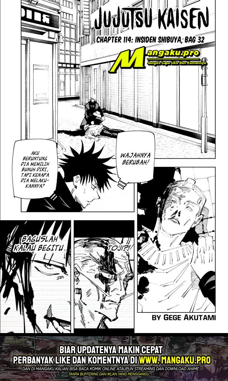 Read Jujutsu Kaisen id Manga Online