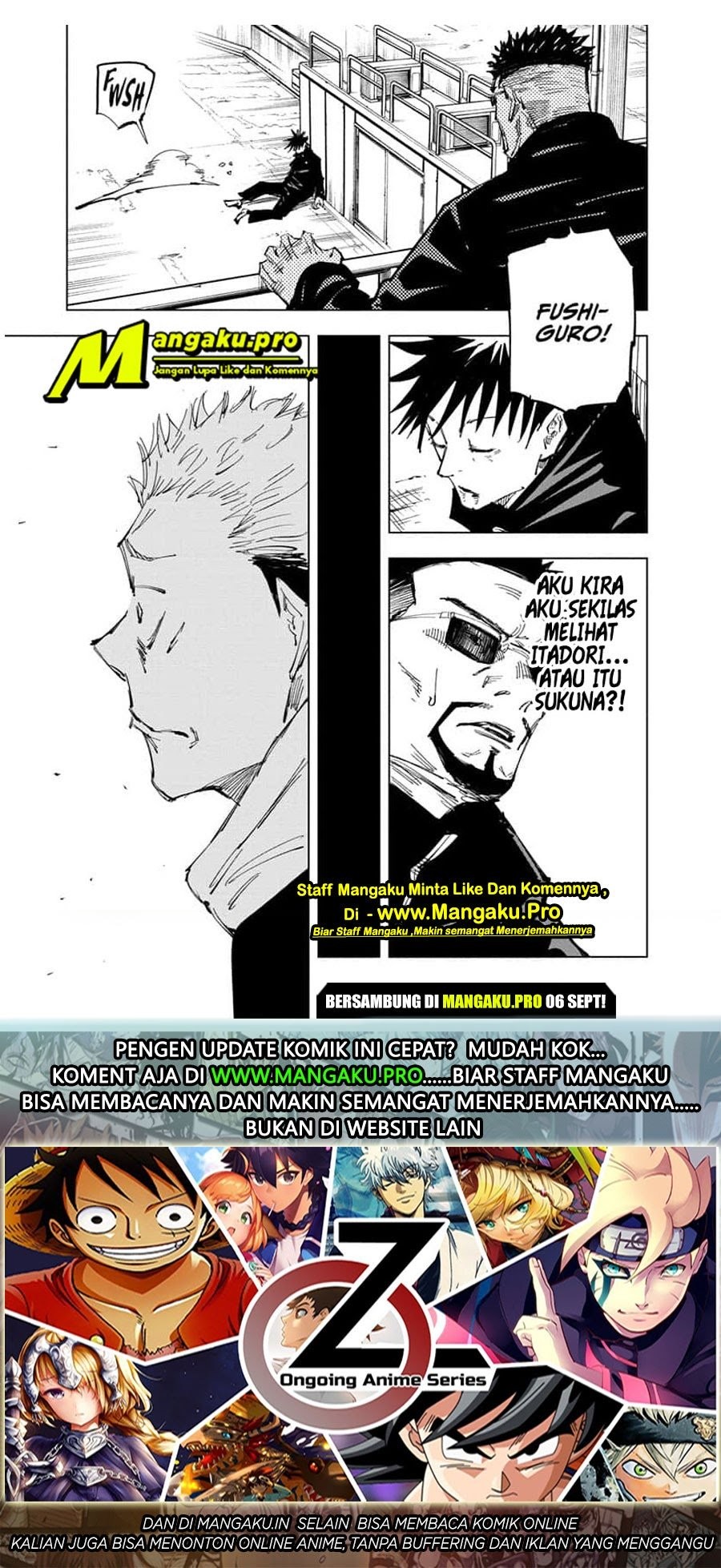 Read Jujutsu Kaisen id Manga Online