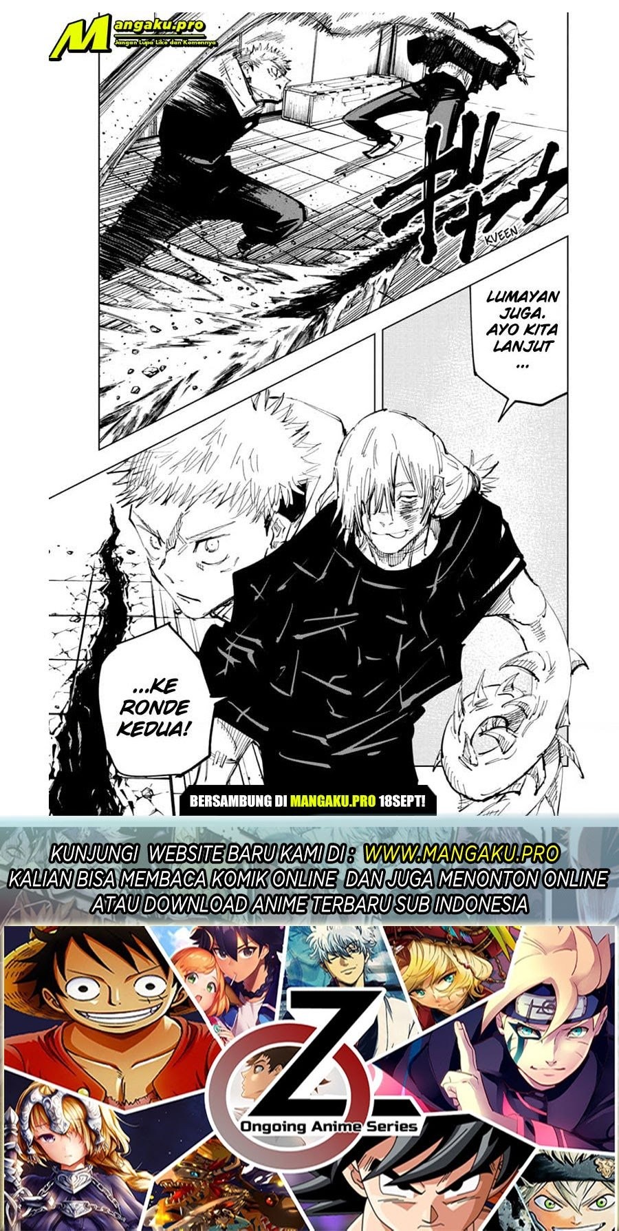 Read Jujutsu Kaisen id Manga Online