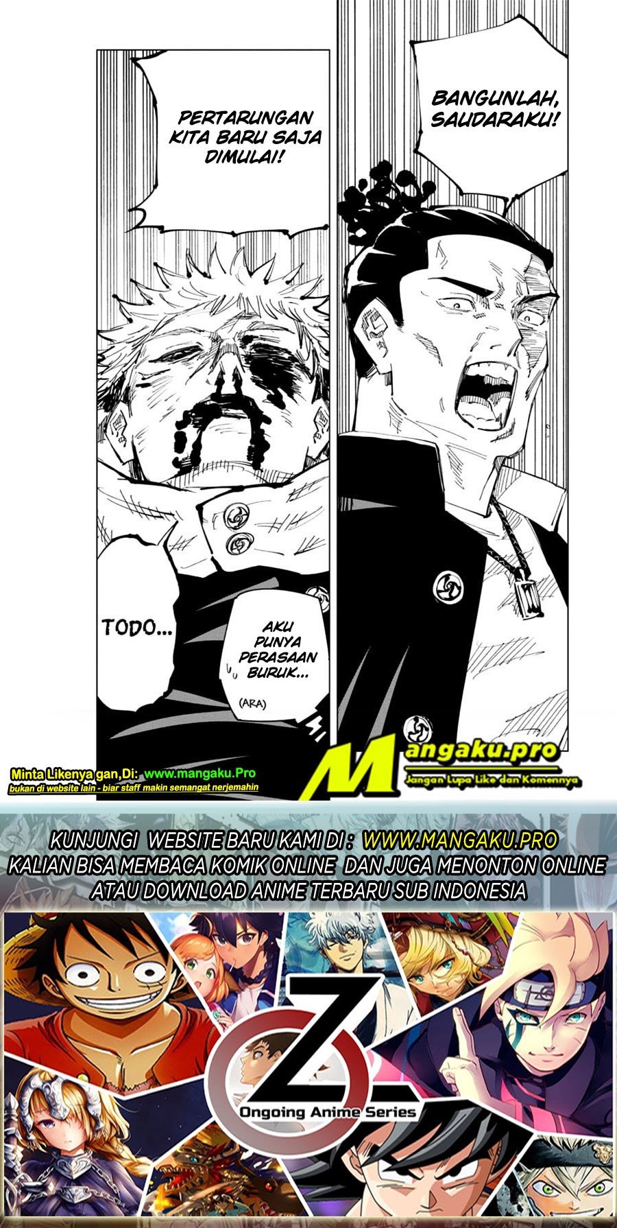 Read Jujutsu Kaisen id Manga Online