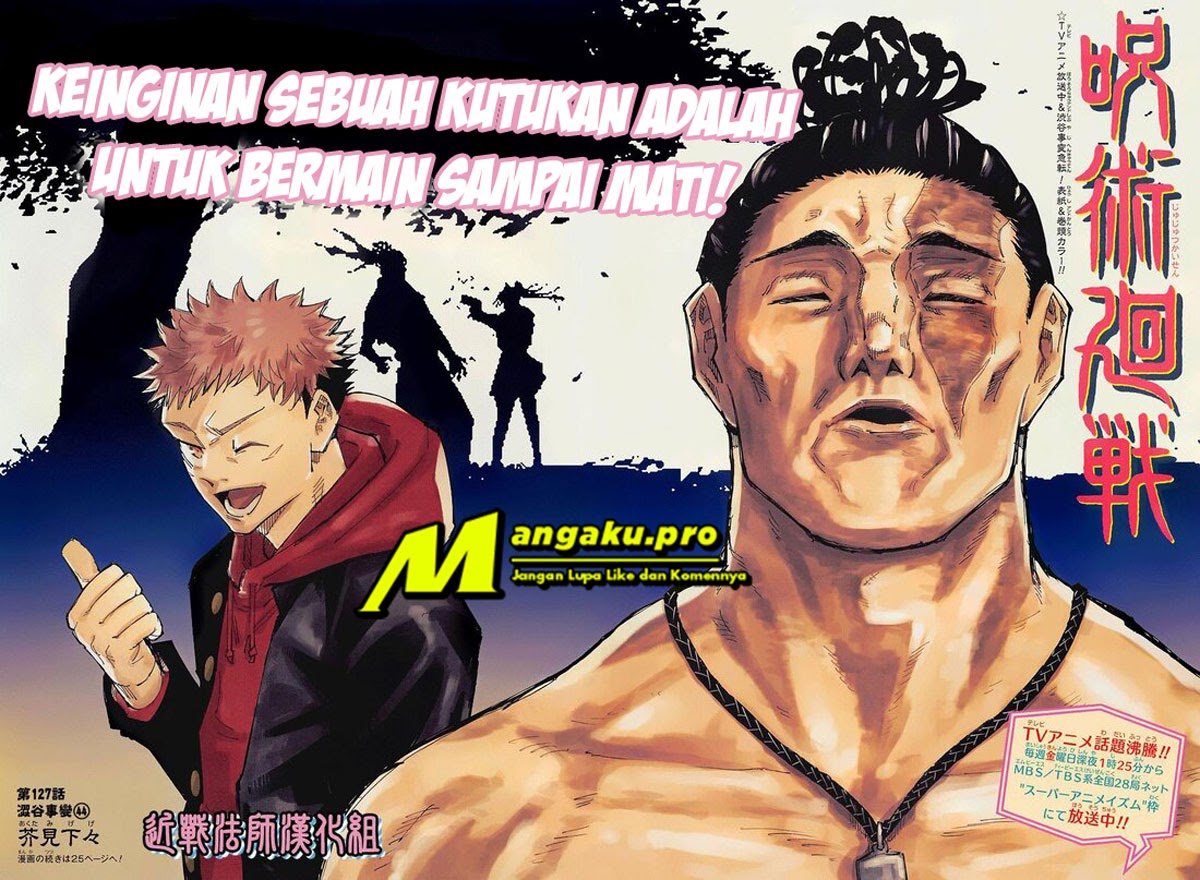 Read Jujutsu Kaisen id Manga Online