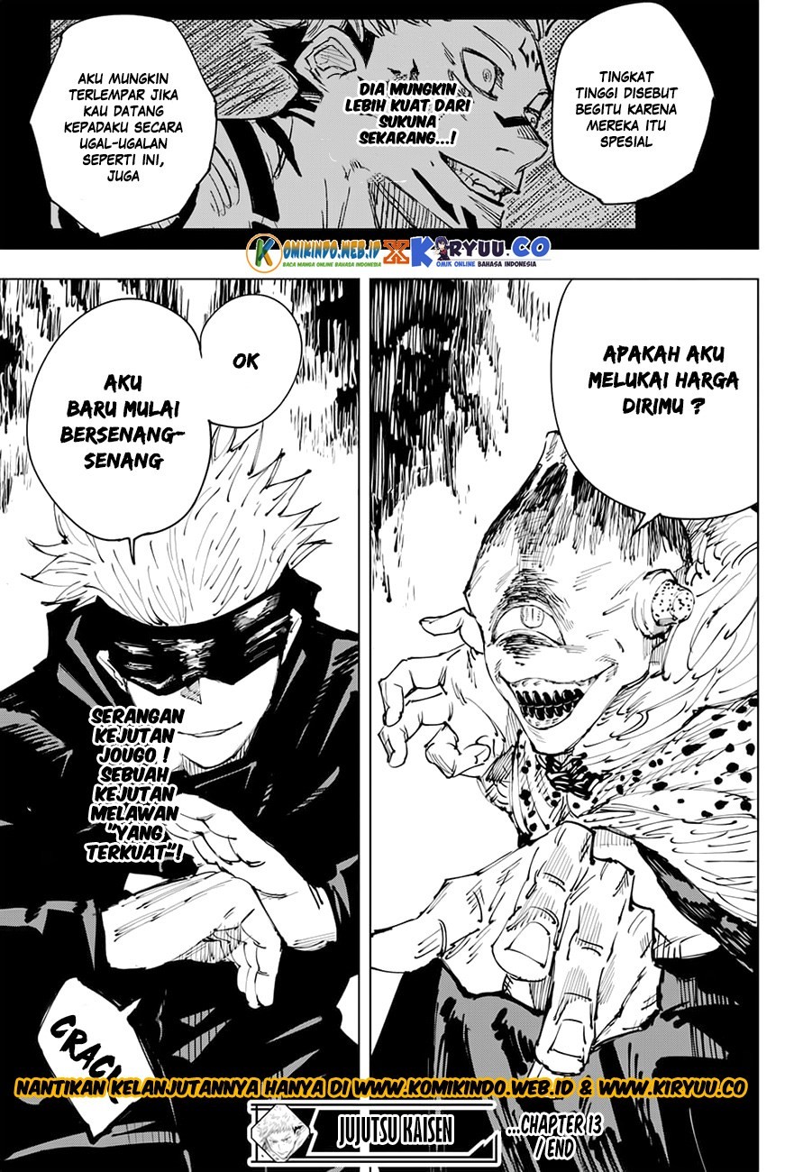 Read Jujutsu Kaisen id Manga Online