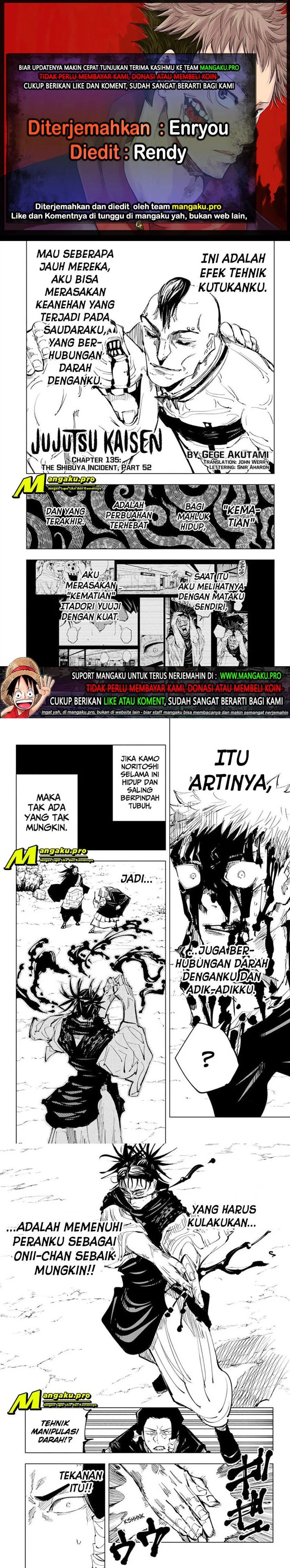 Read Jujutsu Kaisen id Manga Online